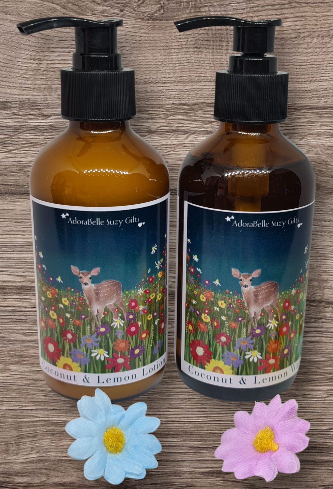 Set - Hand Wash and Hand Lotion (Coconut & Lemon)